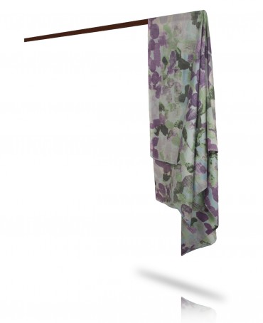 Палантин Женский SN40-OMBRE/BLEU.CIEL